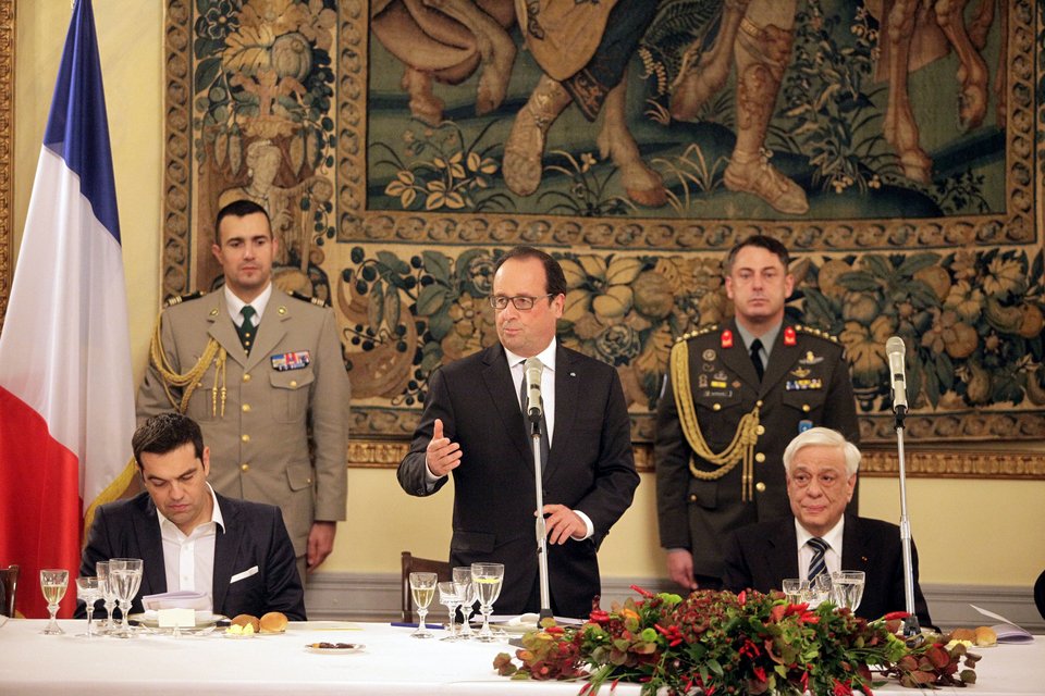 Το παρασκήνιο από το δείπνο με τον Ολάντ [εικόνες]  | iefimerida.gr 8