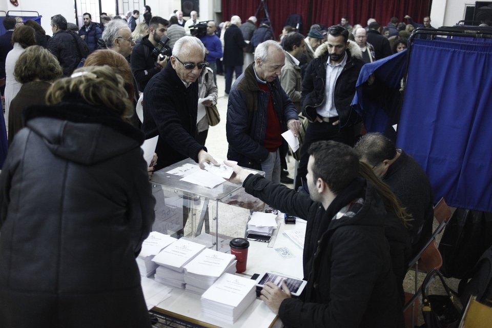 Μαζική προσέλευση στις εκλογές της ΝΔ -Σε όλη την Ελλάδα [εικόνες] | iefimerida.gr 1