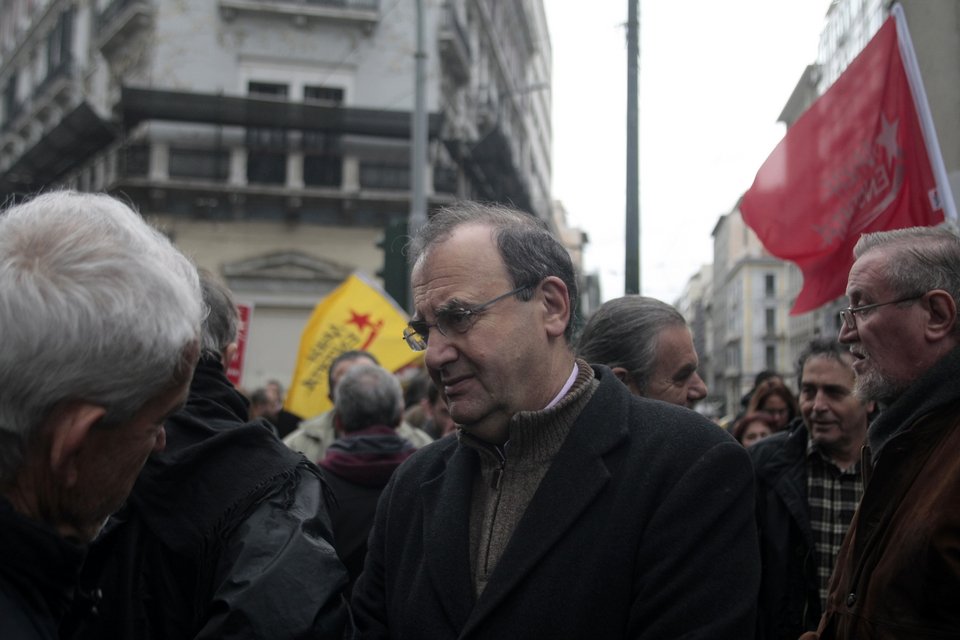 Ο «Κατρούγκαλος» στο συλλαλητήριο για το ασφαλιστικό [εικόνες] | iefimerida.gr 9