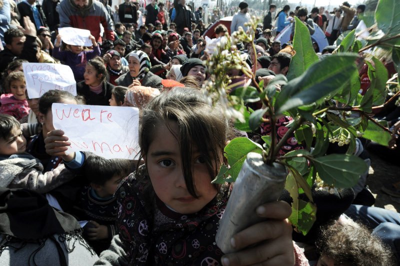 Χάος: Οι πρόσφυγες κατέλαβαν ξανά την σιδηροδρομική γραμμή στην Ειδομένη [εικόνες] | iefimerida.gr 4