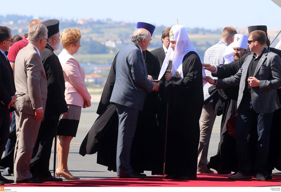 Εφτασε στη Θεσσαλονίκη ο Πατριάρχης Μόσχας Κύριλλος [εικόνες] | iefimerida.gr 3