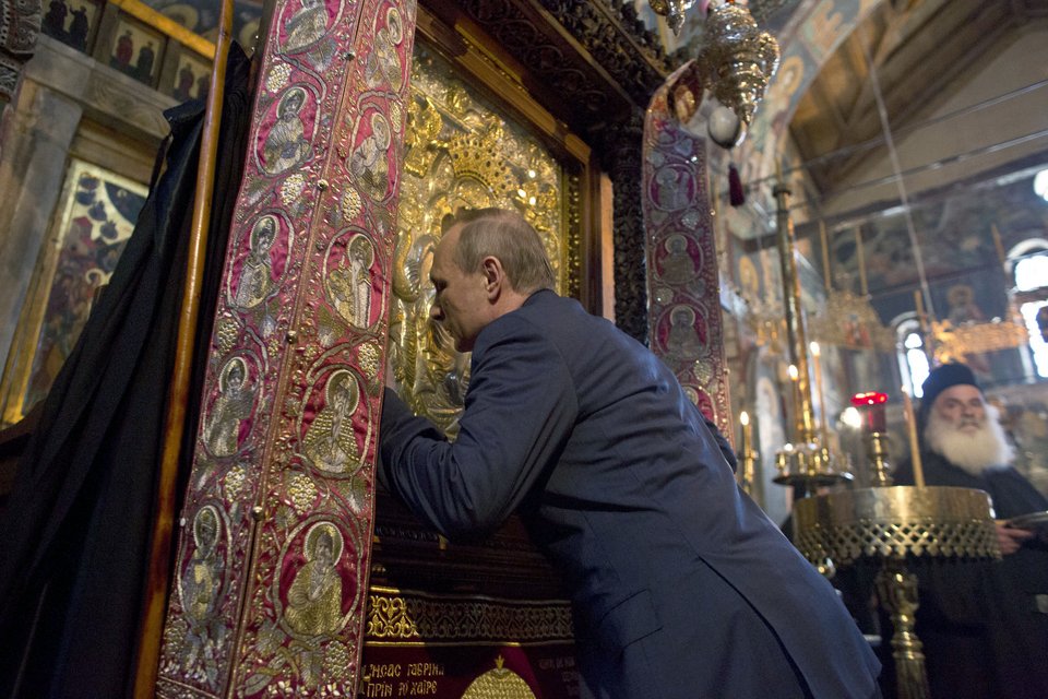 Πούτιν: Στο Aγιον Oρος γίνεται σημαντικό έργο που αφορά στις ηθικές βάσεις και αξίες [εικόνες] | iefimerida.gr 2