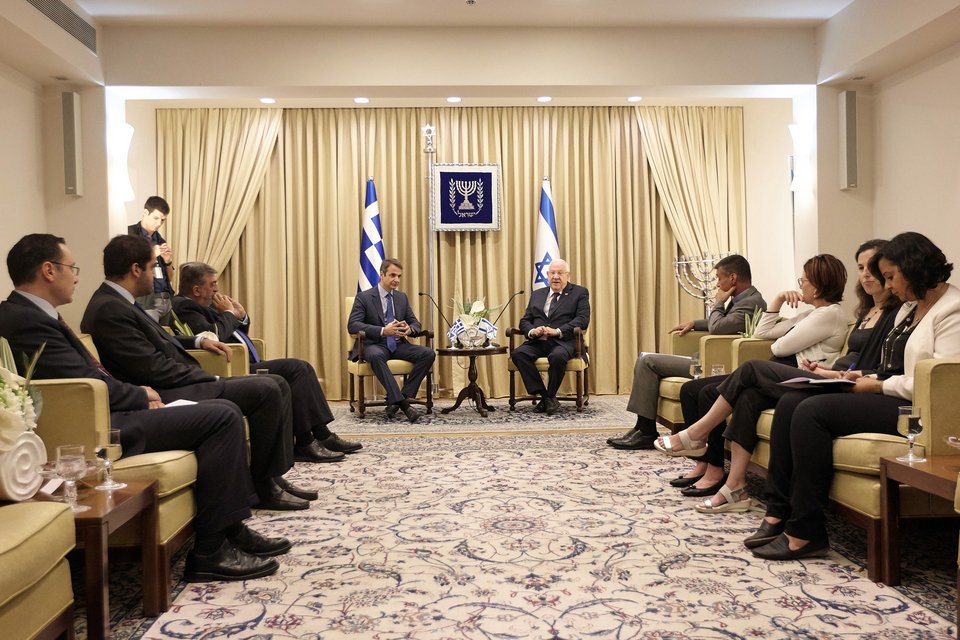 Μητσοτάκης με τον πρόεδρο του Ισραήλ: Η συνεργασία μας μπορεί να φέρει επενδύσεις | iefimerida.gr 2