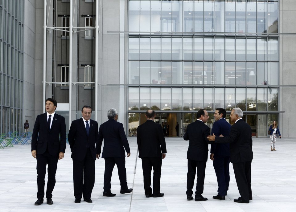 Επισκέφθηκαν το κέντρο Πολιτισμού Iδρυμα Σταύρος Νιάρχος οι Eυρωπαίοι ηγέτες [εικόνες]  | iefimerida.gr 3