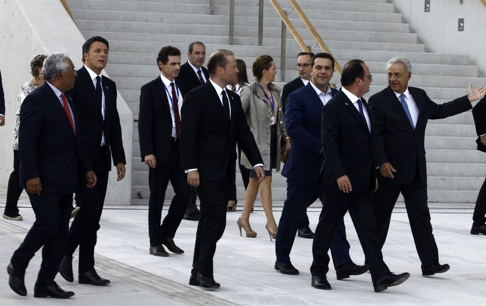 Επισκέφθηκαν το κέντρο Πολιτισμού Iδρυμα Σταύρος Νιάρχος οι Eυρωπαίοι ηγέτες [εικόνες]  | iefimerida.gr 4