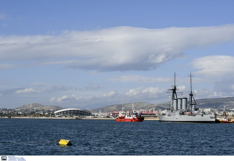Επέστρεψε το θωρηκτό «Γ. Αβέρωφ» στη Μαρίνα Φλοίσβου [εντυπωσιακές εικόνες] | iefimerida.gr 3