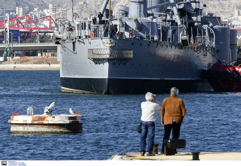 Επέστρεψε το θωρηκτό «Γ. Αβέρωφ» στη Μαρίνα Φλοίσβου [εντυπωσιακές εικόνες] | iefimerida.gr 6