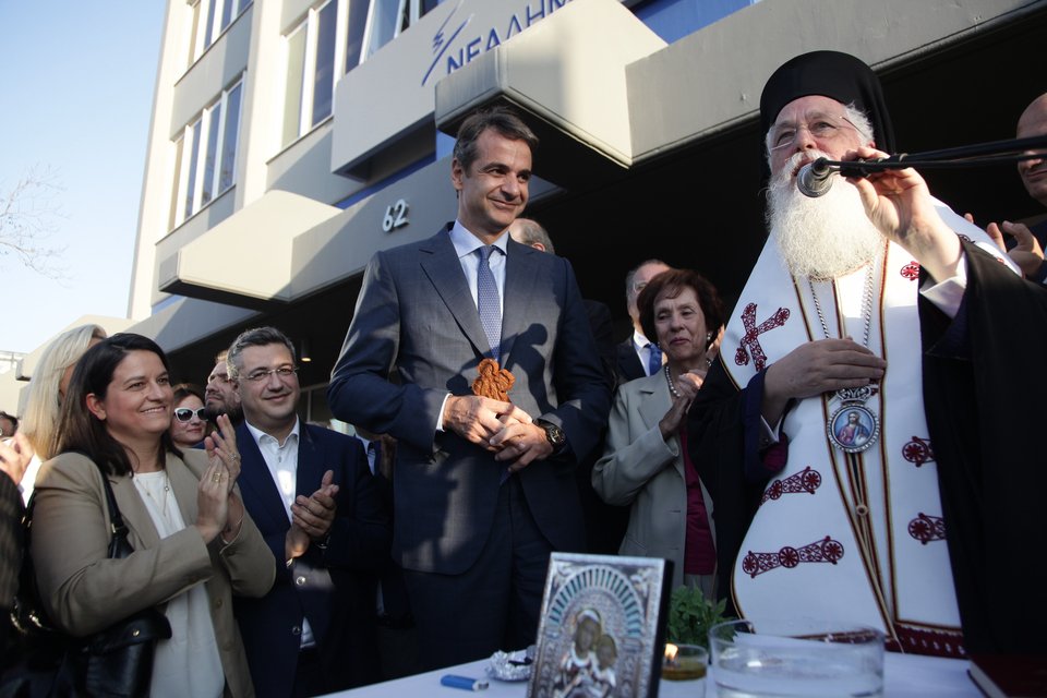 Εγκαίνια σε πανηγυρικό τόνο για το νέο αρχηγείο της ΝΔ στο Μοσχάτο [εικόνες] | iefimerida.gr 7