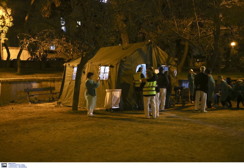 Γιατροί, φορεία και σκηνές στο κέντρο της Αθήνας -Ασκηση ετοιμότητας στον «Ευαγγελισμό» για σεισμό και πυρκαγιά [βίντεο & εικόνες] | iefimerida.gr 10