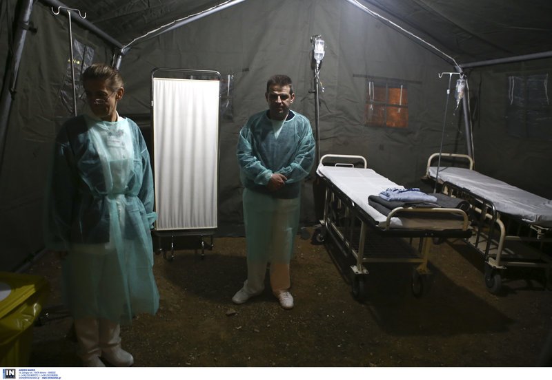 Γιατροί, φορεία και σκηνές στο κέντρο της Αθήνας -Ασκηση ετοιμότητας στον «Ευαγγελισμό» για σεισμό και πυρκαγιά [βίντεο & εικόνες] | iefimerida.gr 1