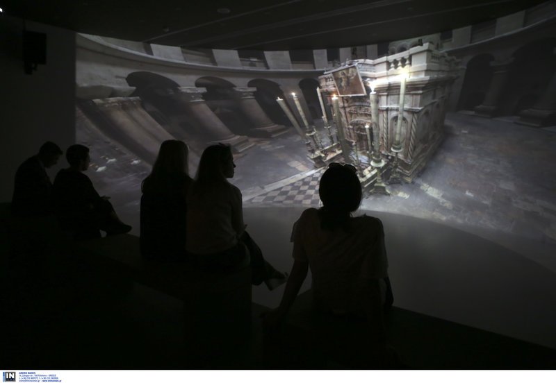 Ο ΠτΔ τέλεσε τα εγκαίνια της ψηφιακής έκθεσης  «Πανάγιος Τάφος» [εικόνες] | iefimerida.gr 2