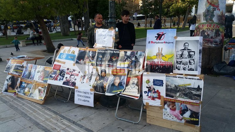 Απεργία πείνας Κούρδων στο Σύνταγμα για το Αφρίν [εικόνες & βίντεο] | iefimerida.gr 6