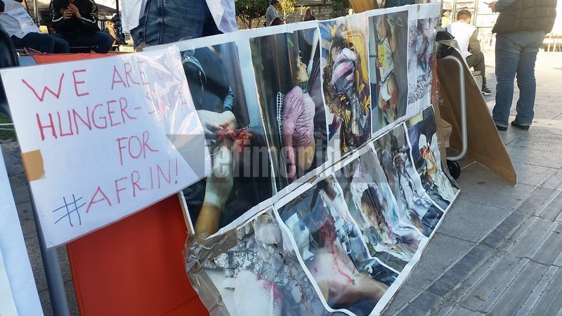 Απεργία πείνας Κούρδων στο Σύνταγμα για το Αφρίν [εικόνες & βίντεο] | iefimerida.gr 4