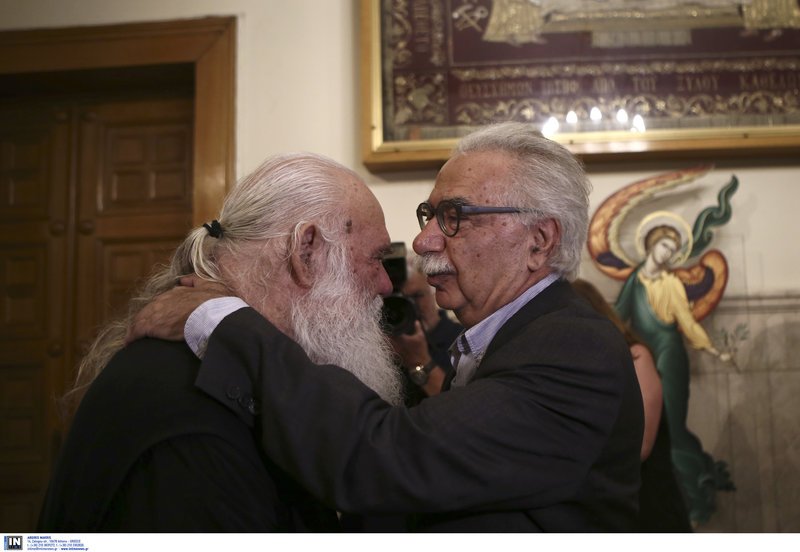 Σε καλό κλίμα το τετ α τετ Ιερώνυμου-Γαβρόγλου [εικόνες] | iefimerida.gr 1