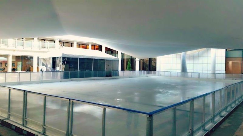 Ενα παγοδρόμιο στο Μέγαρο Μουσικής [εικόνες] | iefimerida.gr 0