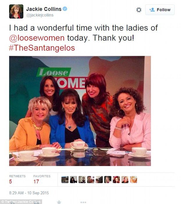 Εφυγε από τη ζωή η διάσημη συγγραφέας, αδελφή της Τζοάν Κόλινς, Τζάκι [εικόνες] | iefimerida.gr 2