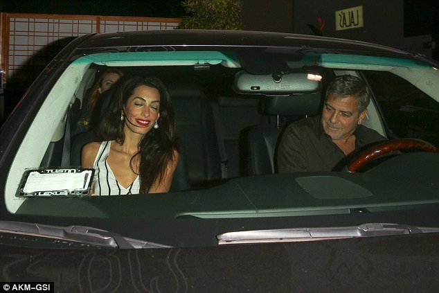 Ετσι γιόρτασαν την πρώτη τους επέτειο Αμάλ Αλαμουντίν και Τζορτζ Κλούνεϊ [εικόνες] | iefimerida.gr 4