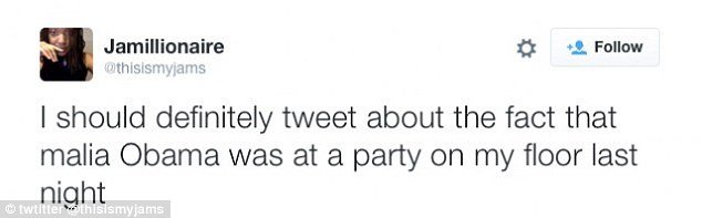 Η κόρη του Ομπάμα σε πάρτι Πανεπιστημίου -Οι άνδρες της μυστικής υπηρεσίας τρόμαξαν τους φοιτητές [εικόνες] | iefimerida.gr 1