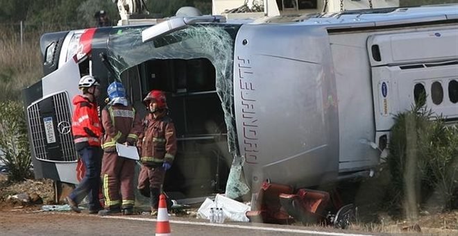 Τροχαίο στην Ισπανία με λεωφορείο που μετέφερε φοιτητές του Erasmus -14 νεκροί [εικόνες & βίντεο] | iefimerida.gr 0