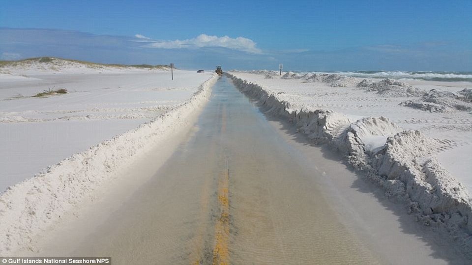 Στη Φλόριντα «χιόνισε» άμμο: Πρωτόγνωρο θέαμα [εικόνες] | iefimerida.gr 3