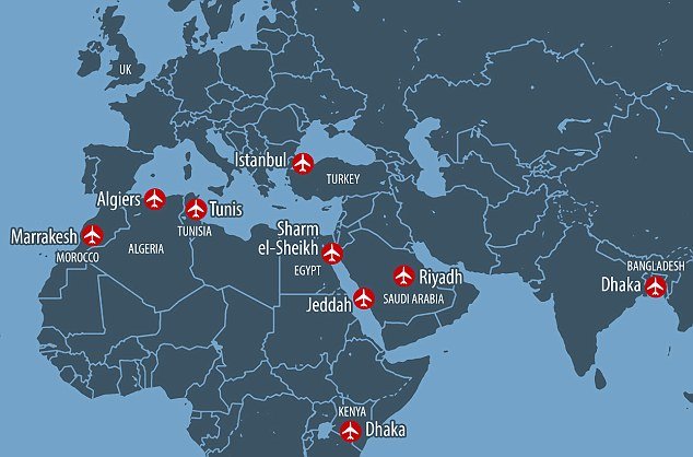 Τα πιο επικίνδυνα αεροδρόμια της Β. Αφρικής - Το βρετανικό ΥΠΕΞ κρούει τον κώδωνα του κινδύνου [εικόνες] | iefimerida.gr 0