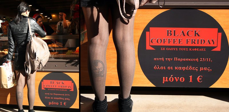 Black Friday μανία στα συνοικιακά μαγαζιά: Προσφορές σε νύχια, τυρόπιτες, καφέδες! [εικόνες] | iefimerida.gr 1