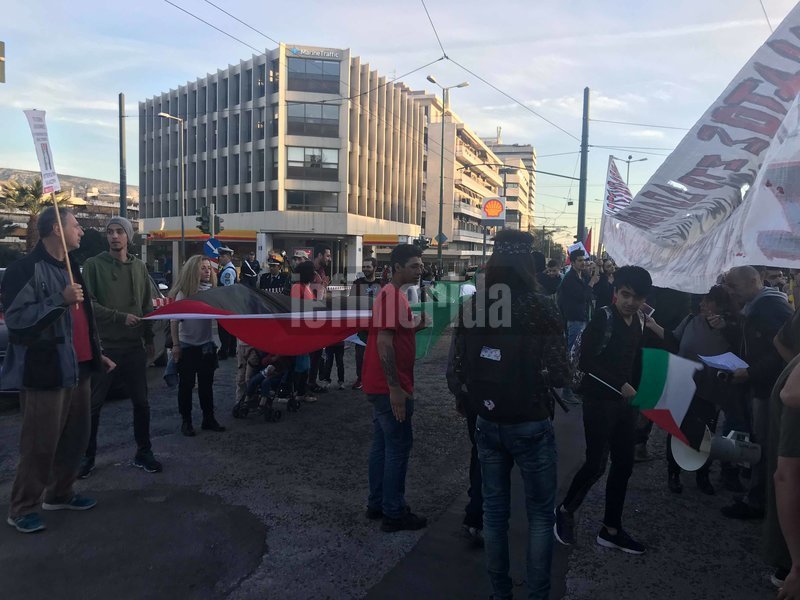 Συγκέντρωση διαμαρτυρίας πραγματοποιήθηκε έξω από την ισραηλινή πρεσβεία [εικόνες & βίντεο] | iefimerida.gr 7