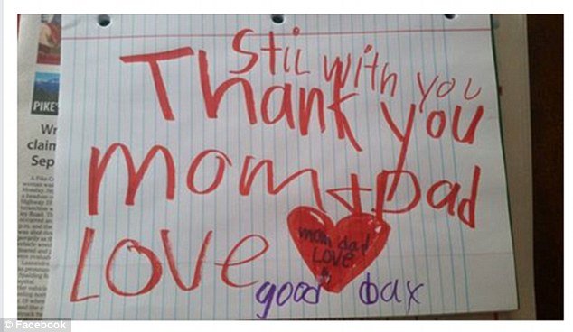 Το συγκινητικό μήνυμα 6χρονου στους γονείς του - Το έγραψε πριν πεθάνει [εικόνες] | iefimerida.gr 1