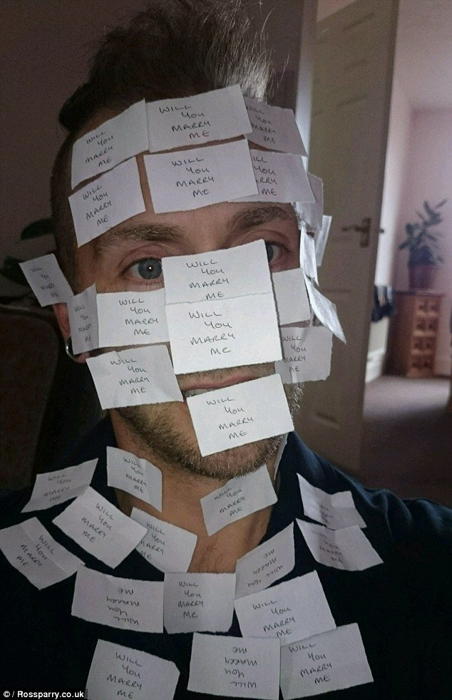 Της έκανε επί πέντε μήνες κρυφή πρόταση γάμου -Εβγαζε φωτογραφίες με κρυφά σημειώματα [εικόνες] | iefimerida.gr 0