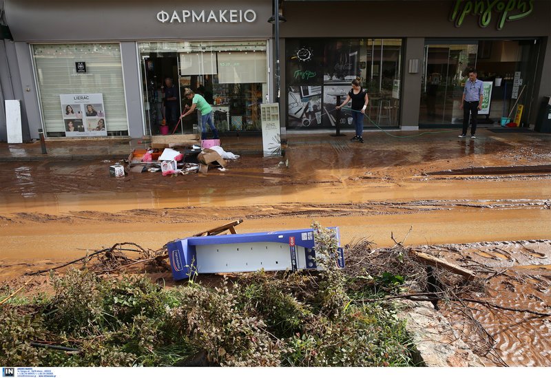 Ετσι ξύπνησε η Μάνδρα -Εικόνες καταστροφής μετά την κακοκαιρία [εικόνες & βίντεο] | iefimerida.gr 6