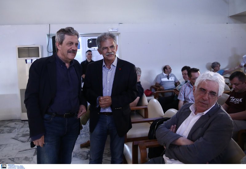 Διαμαρτυρία έξω από εκδήλωση του ΣΥΡΙΖΑ με ομιλητές Τζανακόπουλο-Δανέλλη [εικόνες] | iefimerida.gr 10