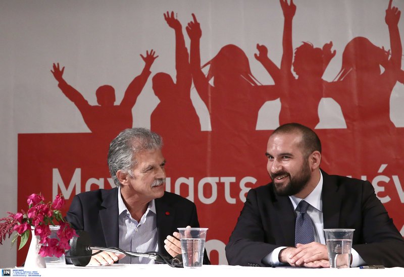 Διαμαρτυρία έξω από εκδήλωση του ΣΥΡΙΖΑ με ομιλητές Τζανακόπουλο-Δανέλλη [εικόνες] | iefimerida.gr 5