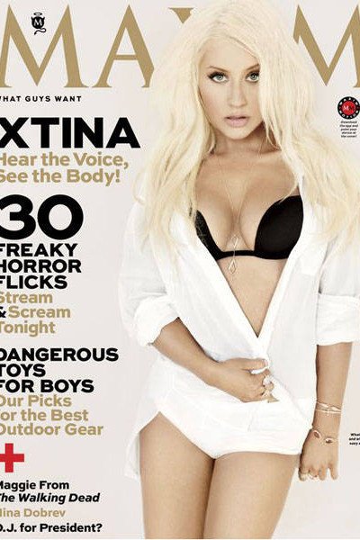 Αδυνατισμένη και καυτή-Η Κριστίνα Αγκιλέρα φωτογραφίζεται για τo Maxim [εικόνες] | iefimerida.gr 0