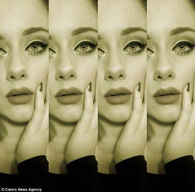 Η σωσίας της Αντέλ είναι Σουηδέζα -Ξανθά μαλλιά και άψογο eyeliner [εικόνες] | iefimerida.gr 4