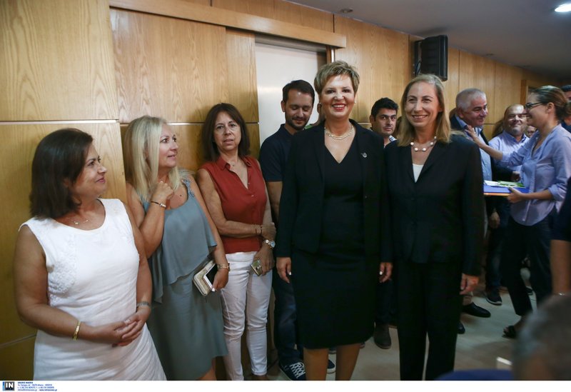 H Μαριλίζα στο υπουργείο της Ολγας -«Γιατί είπα