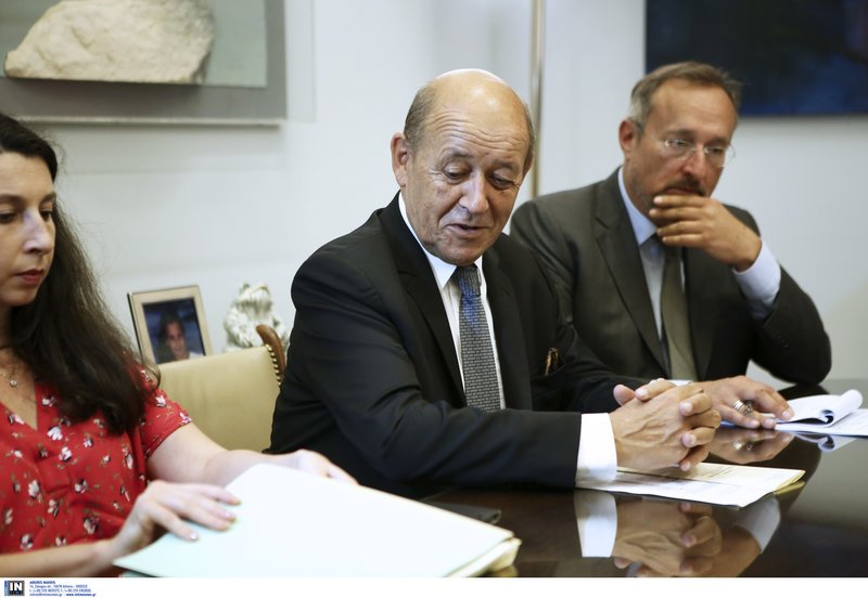 O Ζαν Υβ Λε Ντριάν /Φωτογραφία intime news