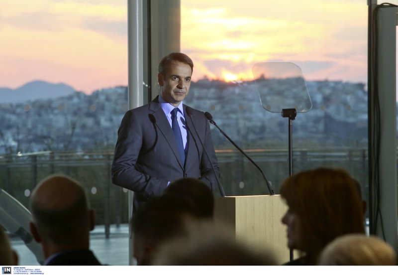 O Κυριάκος Μητσοτάκης /Φωτογραφία intime news