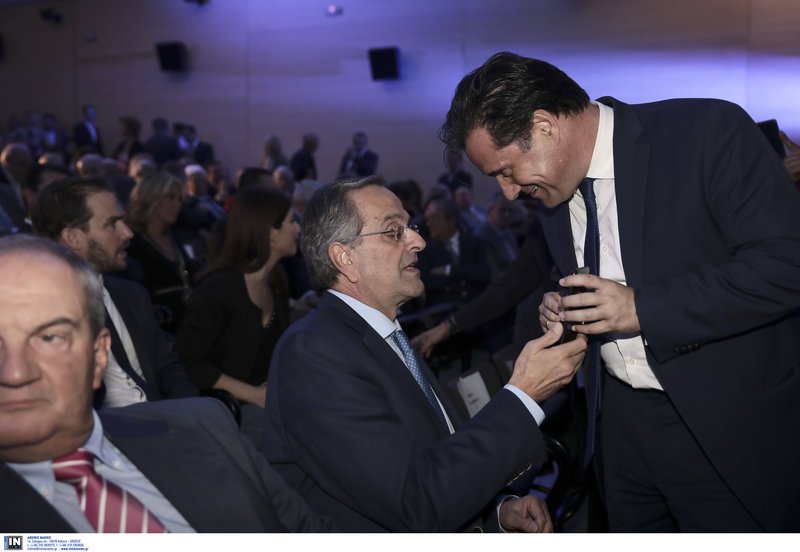 Ο Αντώνης Σαμαράς και ο Αδωνις Γεωργιάδης