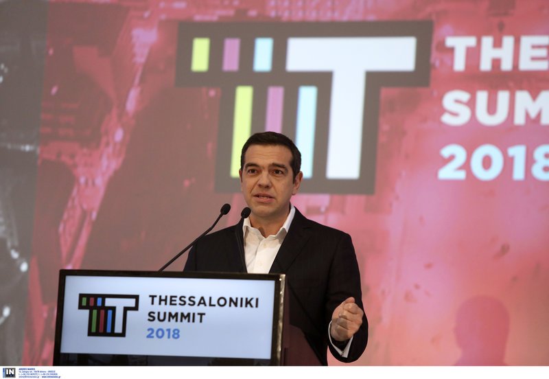 Ο Αλέξης Τσίπρας στο Thessaloniki Summit 2018 -Φωτογραφία: Intimenews/ΠΑΠΑΝΙΚΟΣ ΓΙΑΝΝΗΣ