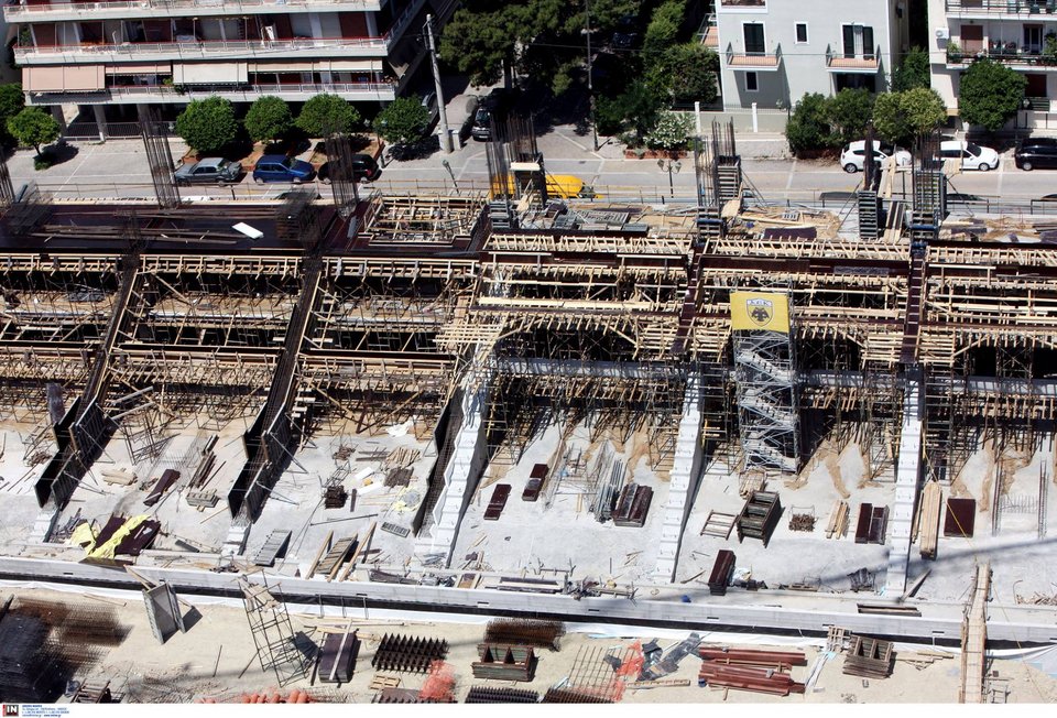 ΑΕΚ: Εντυπωσιακές εικόνες στο εργοτάξιο της «Αγιάς Σοφιάς» | iefimerida.gr 2