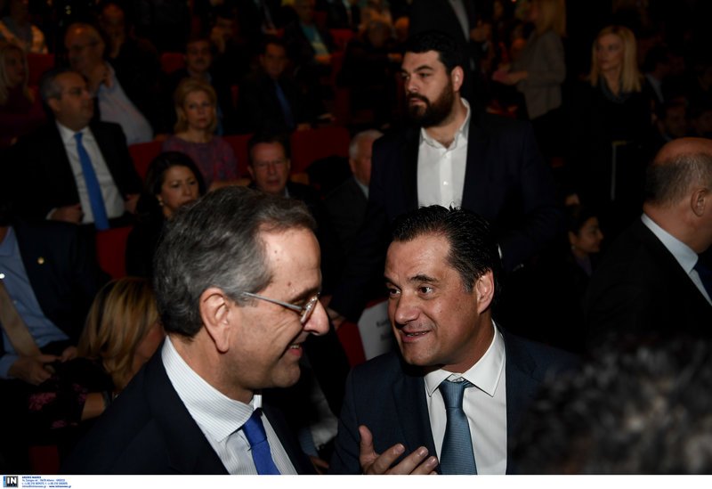 Ο Αντώνης Σαμαράς και ο Αδωνις Γεωργιάδης