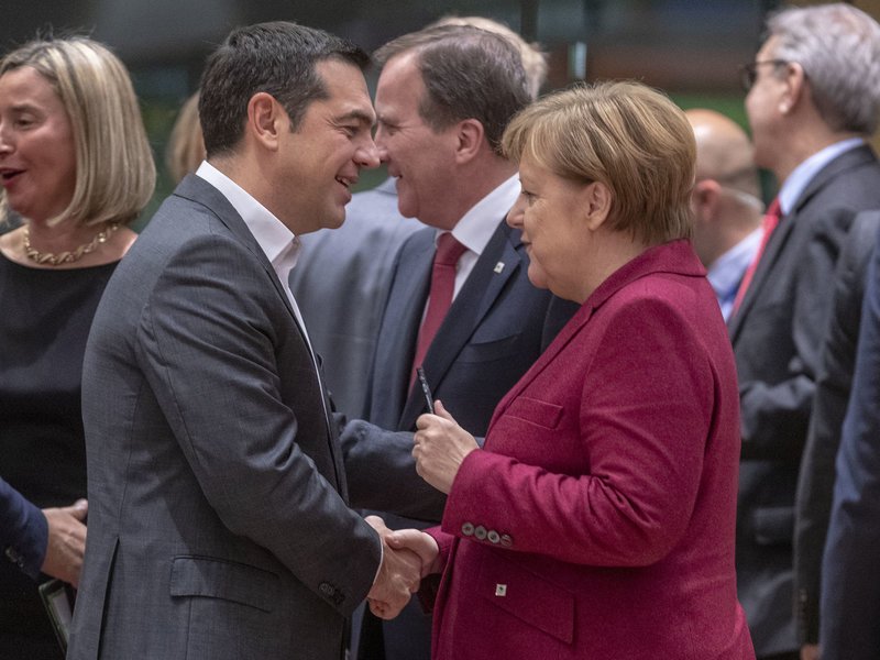 Τετ α τετ είχε ο Αλέξης Τσίπρας με την Γερμανίδα καγκελάριο Ανγκελα Μέρκελ
