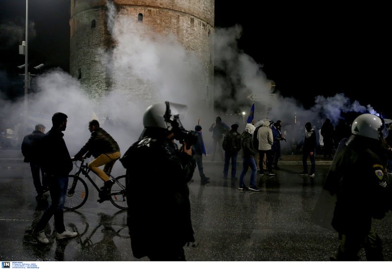 Η ΕΛΑΣ έκανε χρήση χημικών για να διαλύσει τους διαδηλωτές -Φωτογραφία: Intimenews/ΤΟΣΙΔΗΣ ΔΗΜΗΤΡΗΣ