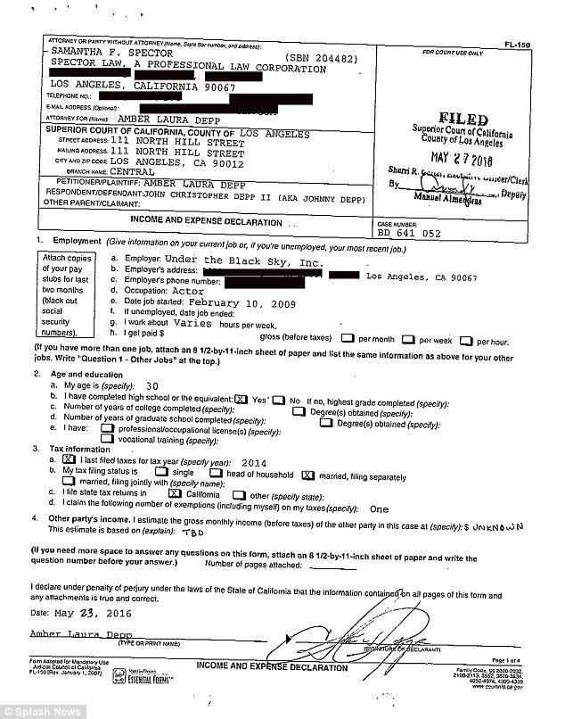 Σε άθλια οικονομική κατάσταση η Αμπερ Χερντ -Ξοδεύει 40.000 ευρώ τον μήνα [εικόνες] | iefimerida.gr 1