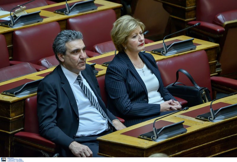 Η νέα μετεγγραφή των ΑΝΕΛ Αριστείδης Φωκάς, δίπλα στην Μαρία Κόλλια-Τσαρουχά