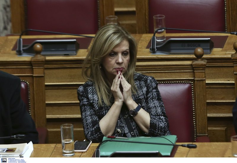Σκεπτική η υφυπουργός Παιδείας Μερόπη Τζούφη