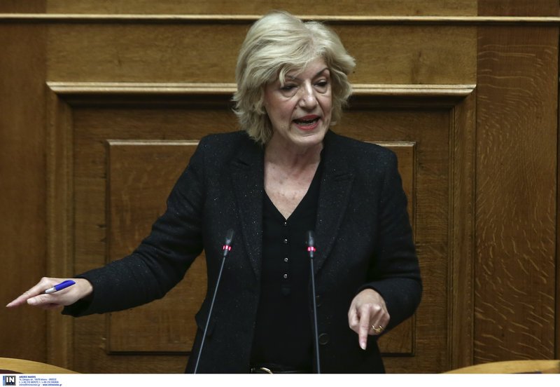 Η βουλευτής του ΣΥΡΙΖΑ Σία Αναγνωστοπούλου