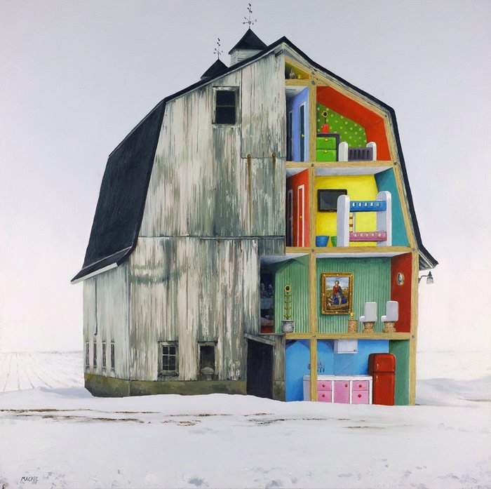  Διάσημα έργα τέχνης σε κουκλόσπιτα -Ο Μυστικός Δείπνος του Ντα Βίντσι και ο Καρχαρίας του Χερστ [εικόνες] | iefimerida.gr 0