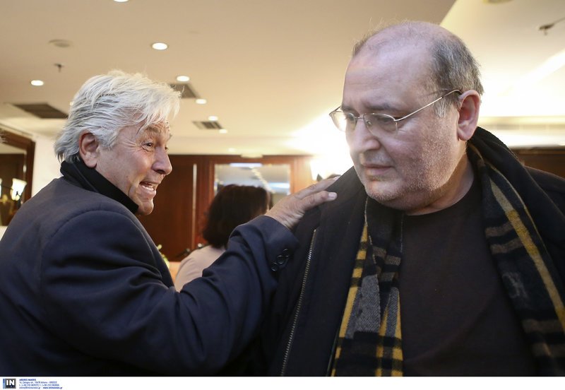 Ο Θανάσης Παπαχριστόπουλος και ο Νίκος Φίλης
