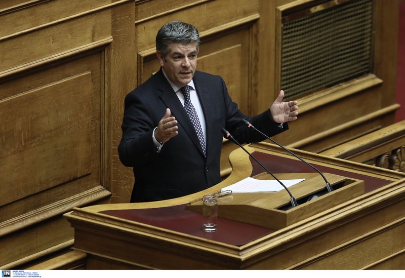 Ο βουλευτής του ΚΙΝΑΛ Θ. Παπαθεοδώρου-Φωτογραφία: Intimenews/ΛΙΑΚΟΣ ΓΙΑΝΝΗΣ
